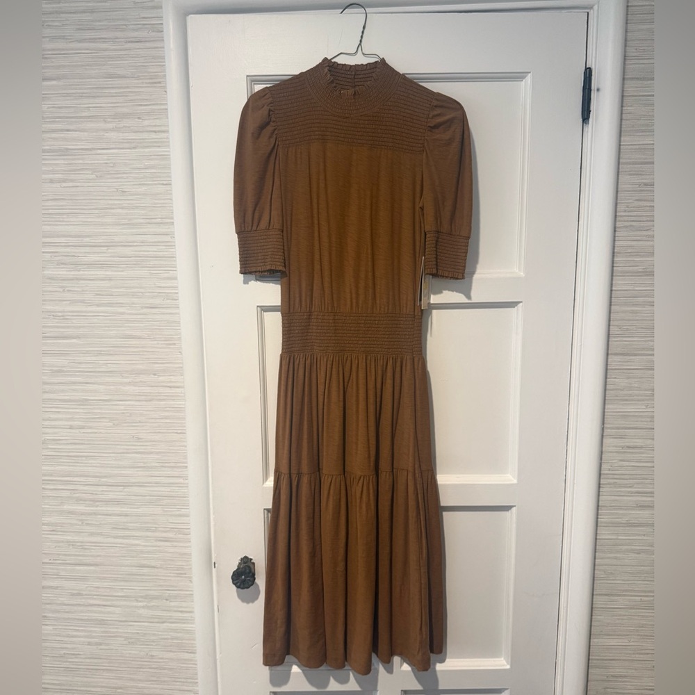 NWT Nation Ltd Fabiana Dress in Cocoa, size XS